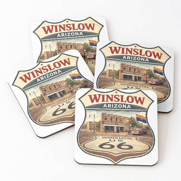 Item preview, Winslow City Arizona Emblem designed and sold by yunamaliskova.