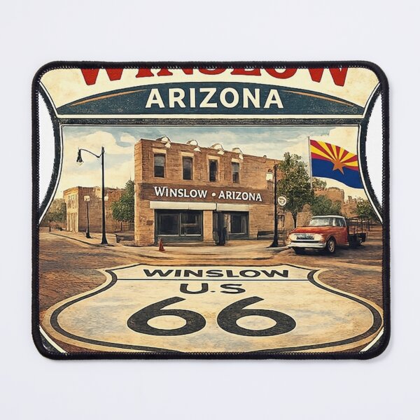 Item preview, Winslow City Arizona Emblem designed and sold by yunamaliskova.