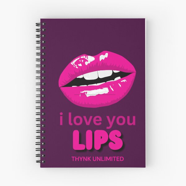 Item preview, Love Lips – I Love You Aesthetic Design designed and sold by PrintWavePro.