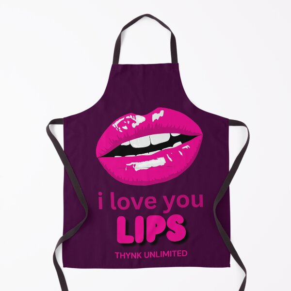 Item preview, Love Lips – I Love You Aesthetic Design designed and sold by PrintWavePro.