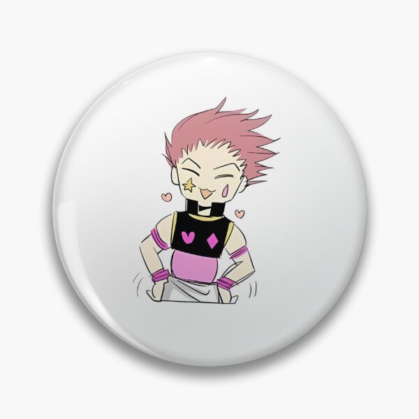 Item preview, Hisoka Morrow Smiling Face Sticker designed and sold by LesageSecond.