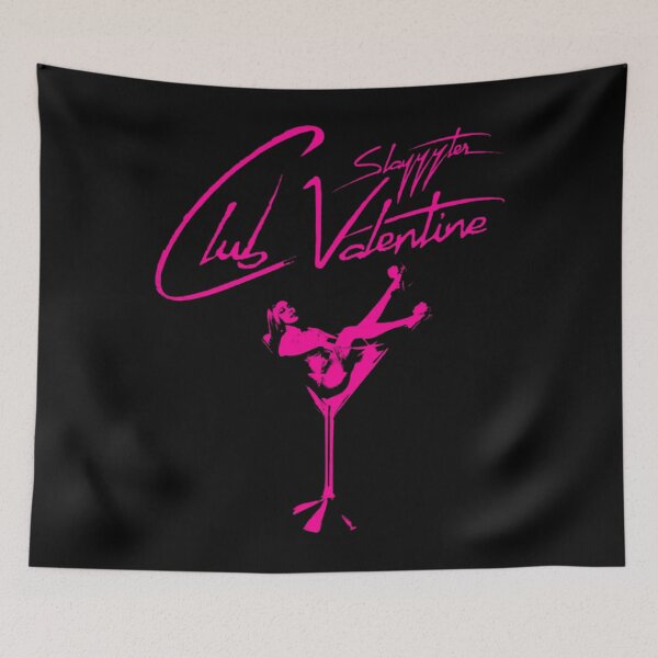 Artikelvorschau, Pink Silhouette Club Valentinstag entworfen und verkauft von Pillowbull.