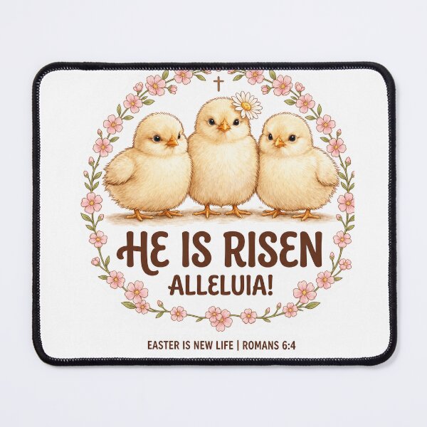 Item preview, Child of God - Cute Baby Chicks with Daisy Flowe designed and sold by lindalifepeace.