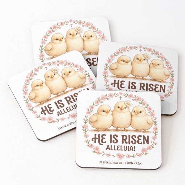 Item preview, Child of God - Cute Baby Chicks with Daisy Flowe designed and sold by lindalifepeace.