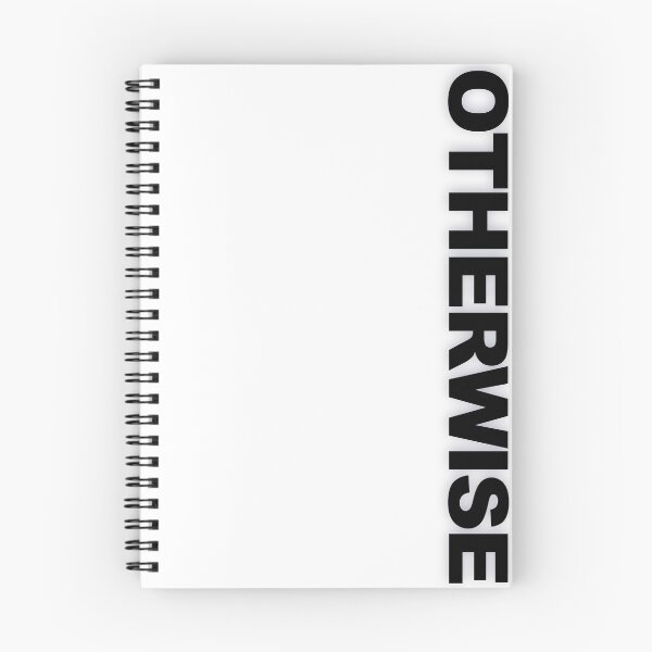 Item preview, OTHERWISE — Black Minimal Bold Type Statement designed and sold by WORDPAUSE.