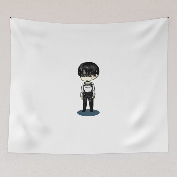 Artikelvorschau, Levi Ackerman Stoic Cleaner Chibi entworfen und verkauft von LesageSecond.