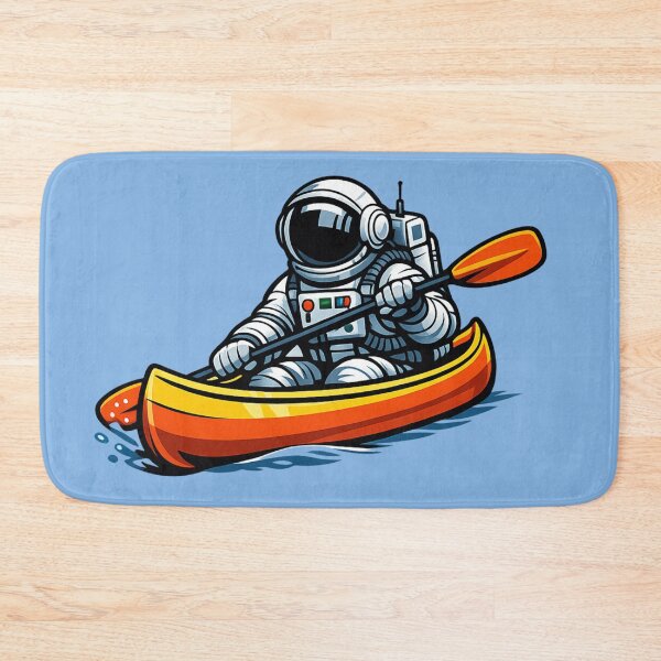 Item preview, Canoeing Astronaut designed and sold by BROHLine Studio.