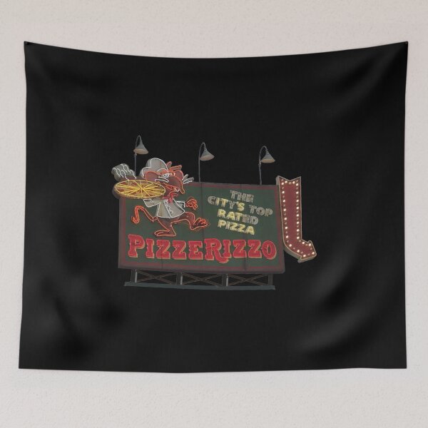 Item preview, Pizzerizzo it's rat pizza (scaffolding) Classic  designed and sold by Pillowbull.