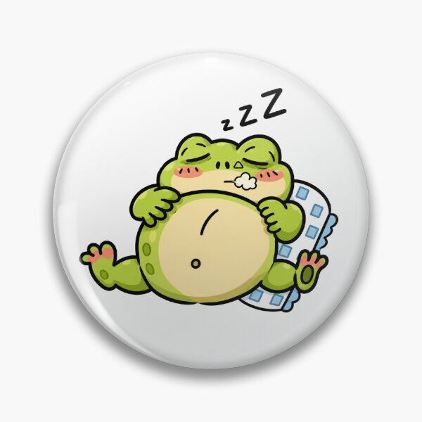 Item preview, Remus the Frog is asleep designed and sold by Poppy-Pixels.