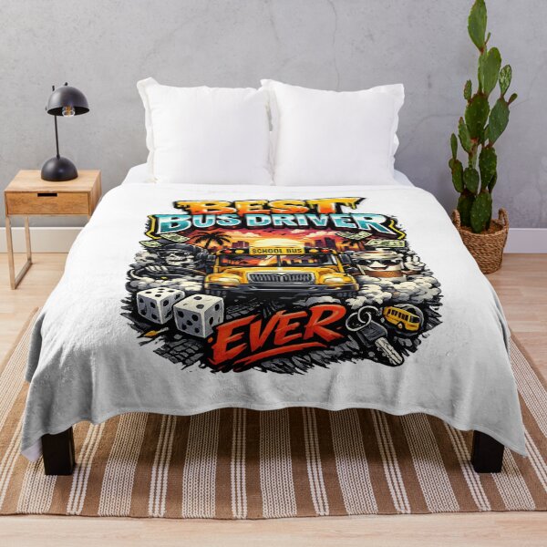 Item preview, Best Bus Driver Ever – Funny School Bus Driver Gift, Appreciation Tee, Retirement Gift Idea designed and sold by KittyPawMeow.