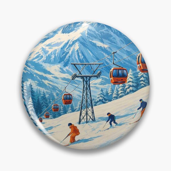 Item preview, La Grave La Meije France Ski Resort Skiing Souvenir designed and sold by yunamaliskova.