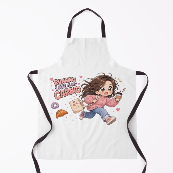 Item preview, Running Late Is My Cardio Funny Cute Coffee Lover Shirt designed and sold by EDAE.