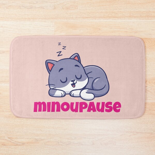 Item preview, Minoupause – Sleeping Cat Humor Menopause Funny Gift for Women designed and sold by WordPlayStudio.
