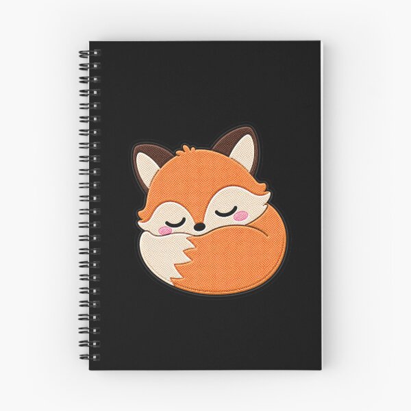 Item preview, Sleepy Fox Embroidery Patch | Cute Kawaii Fox Design designed and sold by ColorSplash123.