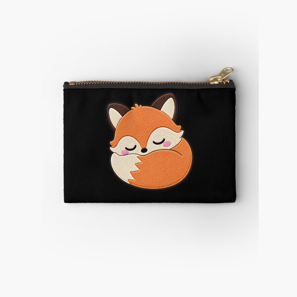 Item preview, Sleepy Fox Embroidery Patch | Cute Kawaii Fox Design designed and sold by ColorSplash123.