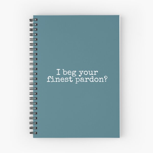 Item preview, I Beg Your Finest Pardon? designed and sold by DemureArtsy.
