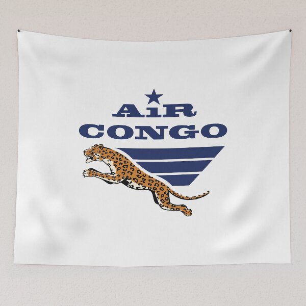 Item preview, Air Congo African Airline Retro Logo Livery 1970 designed and sold by RetroAviation.