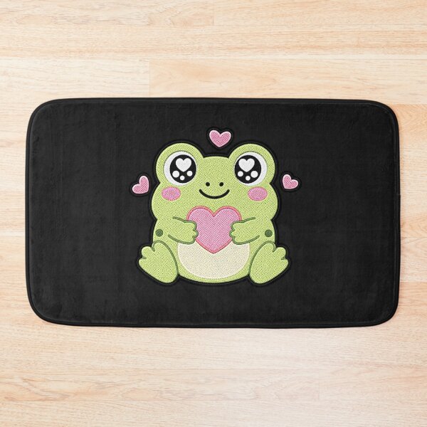 Item preview, Love Frog Embroidery Patch | Cute Kawaii Frog Design designed and sold by ColorSplash123.