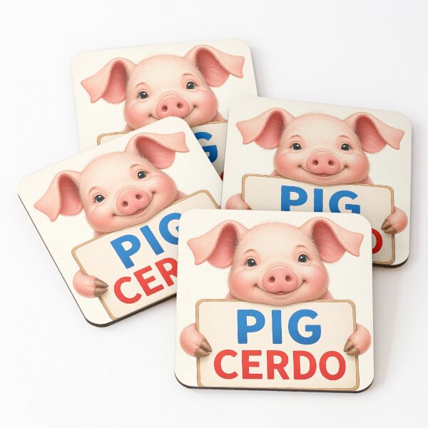 Item preview, I'M A PIGGY designed and sold by EdicionesJML.