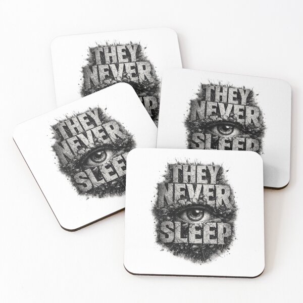 Item preview, They Never Sleep Streetwear Graphic designed and sold by Anantha's Studio.