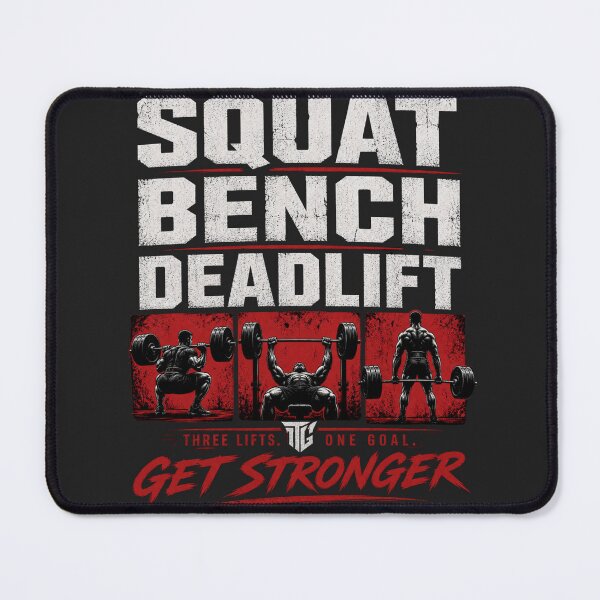 Item preview, Squat Bench Deadlift Powerlifting Gym Strength Design designed and sold by Drip5.