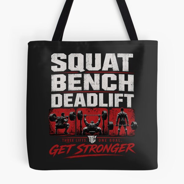 Item preview, Squat Bench Deadlift Powerlifting Gym Strength Design designed and sold by Drip5.