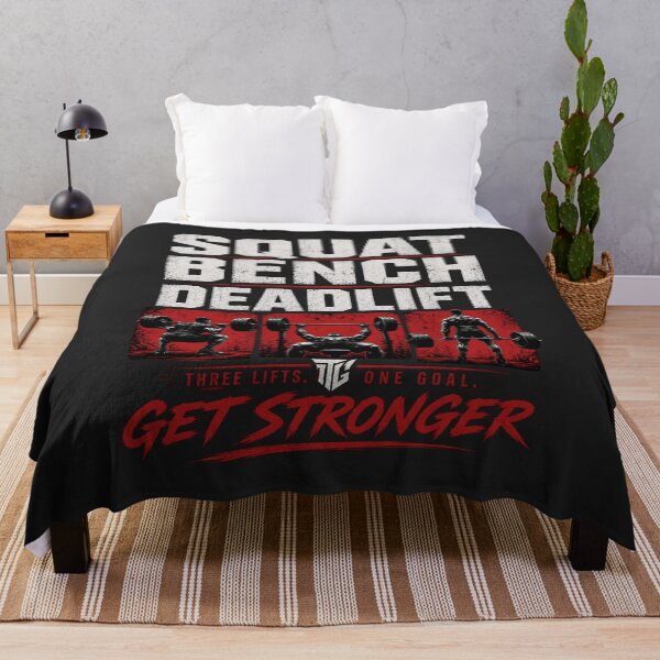 Item preview, Squat Bench Deadlift Powerlifting Gym Strength Design designed and sold by Drip5.
