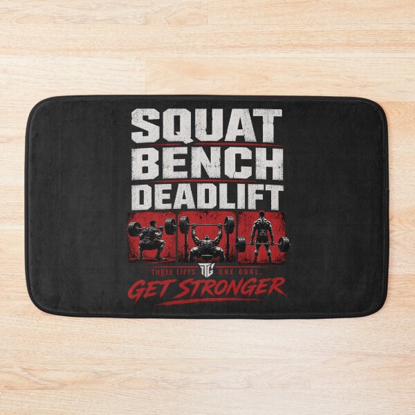 Item preview, Squat Bench Deadlift Powerlifting Gym Strength Design designed and sold by Drip5.