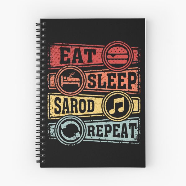 Item preview, Eat Sleep Sarod Repeat designed and sold by GabbyKash.