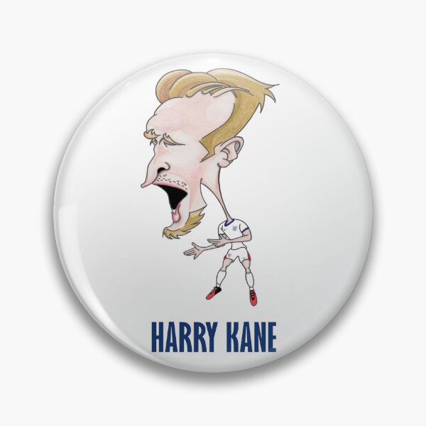 Item preview, Harry Kane Caricature Print designed and sold by CaricaturesTom.