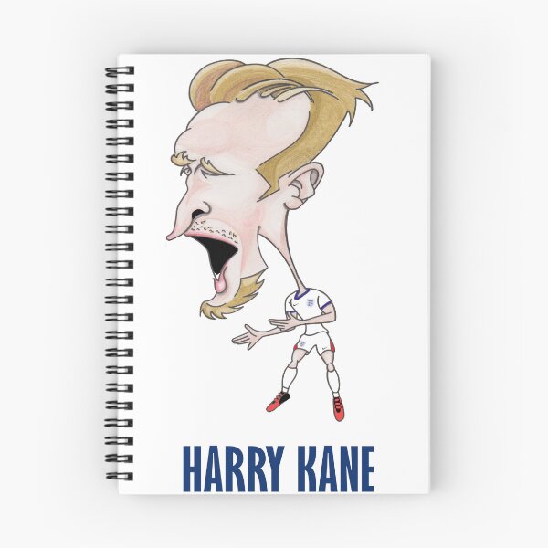 Item preview, Harry Kane Caricature Print designed and sold by CaricaturesTom.