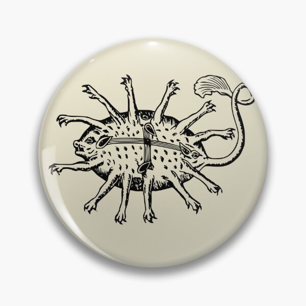 Item preview, Rubus Mythological Creature Vintage Art Sea Monster Cryptid designed and sold by TackyTime.