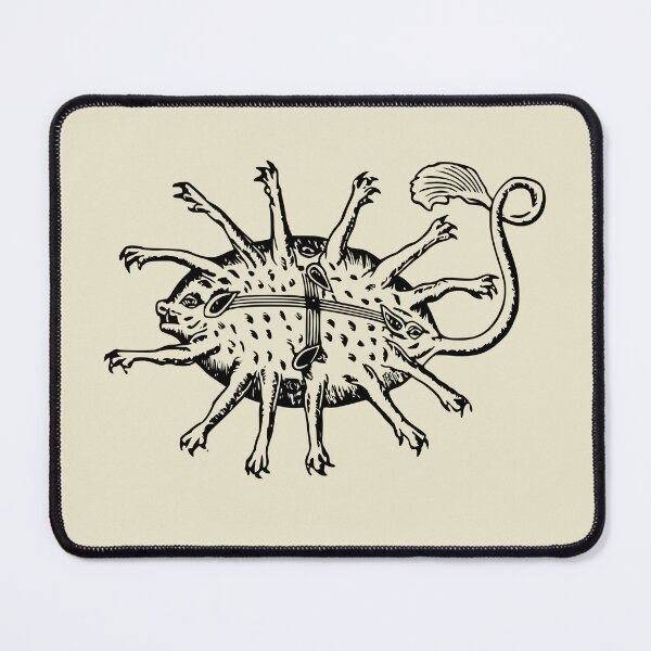 Item preview, Rubus Mythological Creature Vintage Art Sea Monster Cryptid designed and sold by TackyTime.