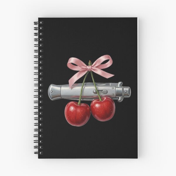 Item preview, Sweet & Lethal | Dark Coquette Cherry & Vintage Ribbon Art designed and sold by OVERRIDESTUDIOS.
