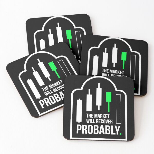 Item preview, The Market Will Recover. Probably. Funny Trader Gift designed and sold by BRINGOO.