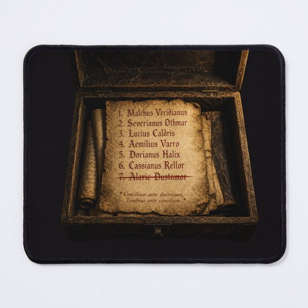 Item preview, Septem Sancti Obscuri — Book 3 Chapter VI designed and sold by GeoWhimsy Studio.