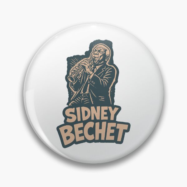 Item preview, Sidney Bechet New Orleans Jazz Nocturne designed and sold by Boogosh.