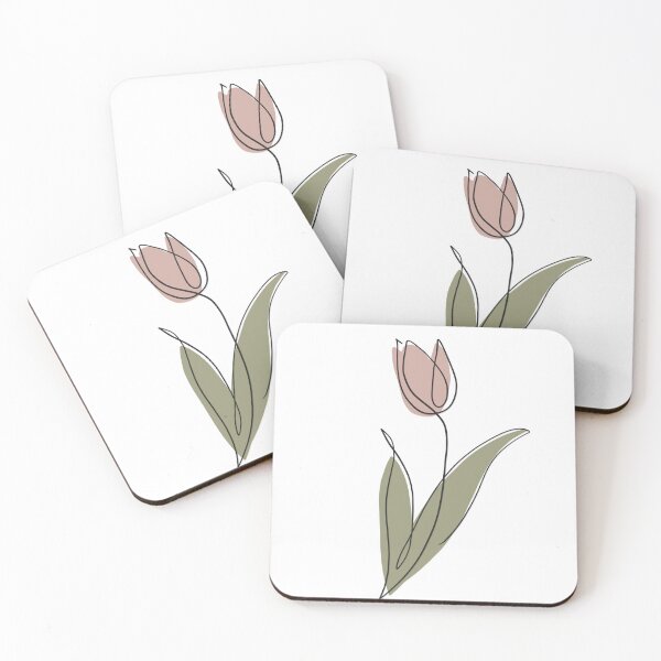 Item preview, Minimal Tulip Line Art  designed and sold by Barelythere2324.