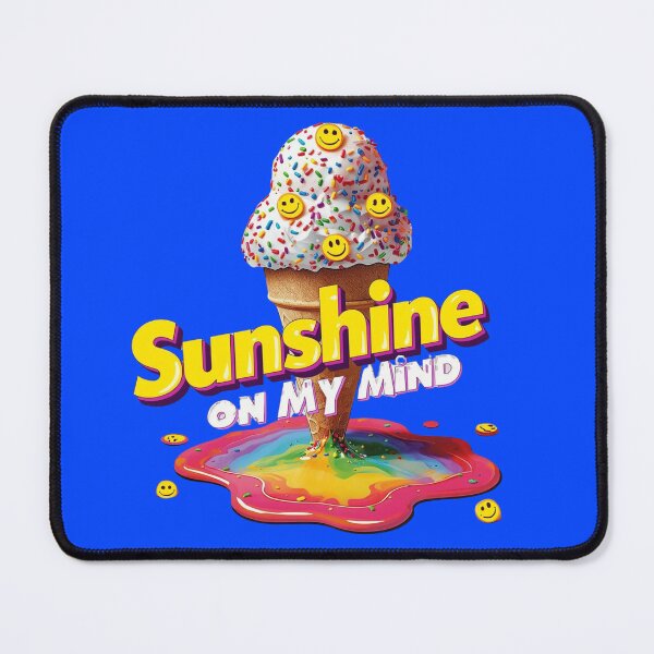 Item preview, Sunshine on My Mind Cone Art designed and sold by Zakrytos ★★★★★.