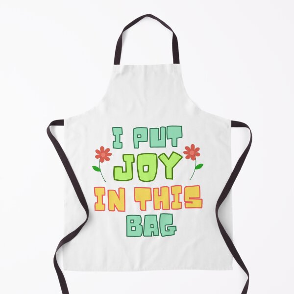 Item preview, I put joy in this bag designed and sold by BritishDelights.