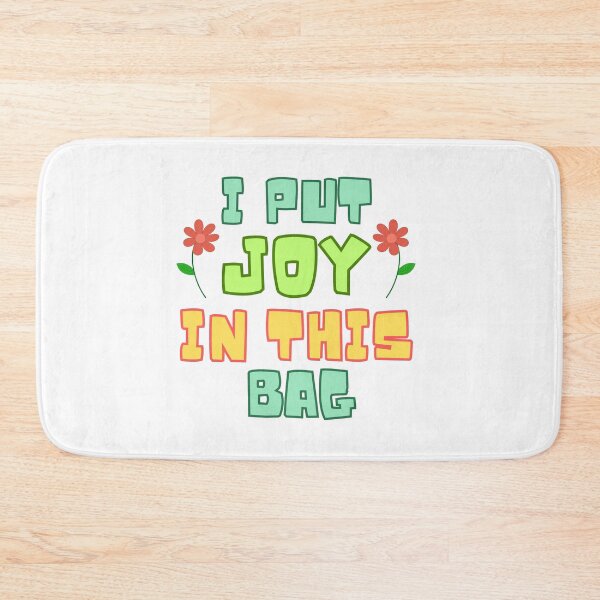 Item preview, I put joy in this bag designed and sold by BritishDelights.