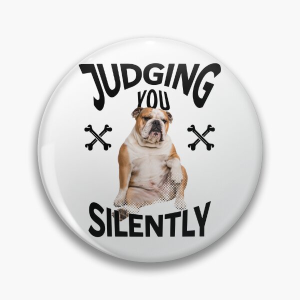 Item preview, Judging You Silently designed and sold by Paw Print Tee.