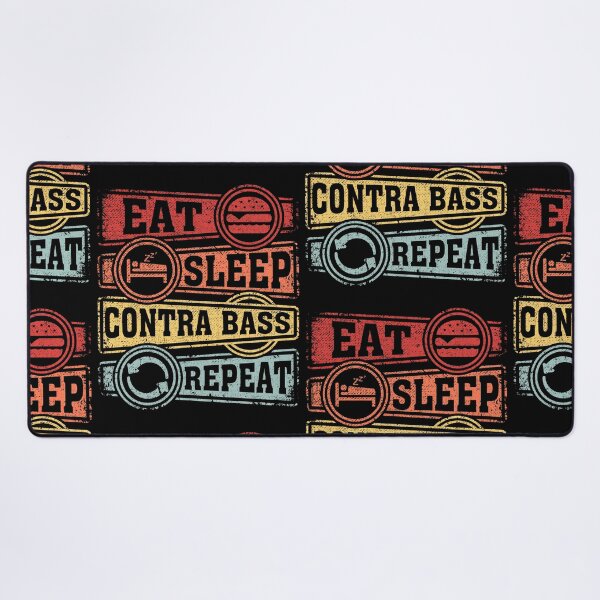 Item preview, Eat Sleep Contra bass Repeat designed and sold by GabbyKash.