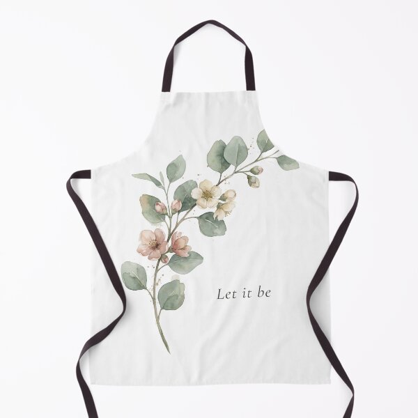 Item preview, Let it be botanical watercolor branch blush flowers print designed and sold by icemanphotos.