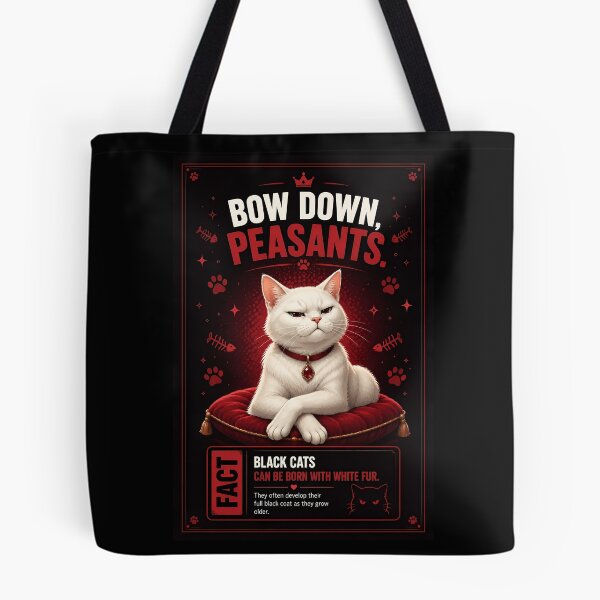 Item preview, Funny Cute Cat Fact Meme Pet Behavior Humor designed and sold by BorgSpareParts.