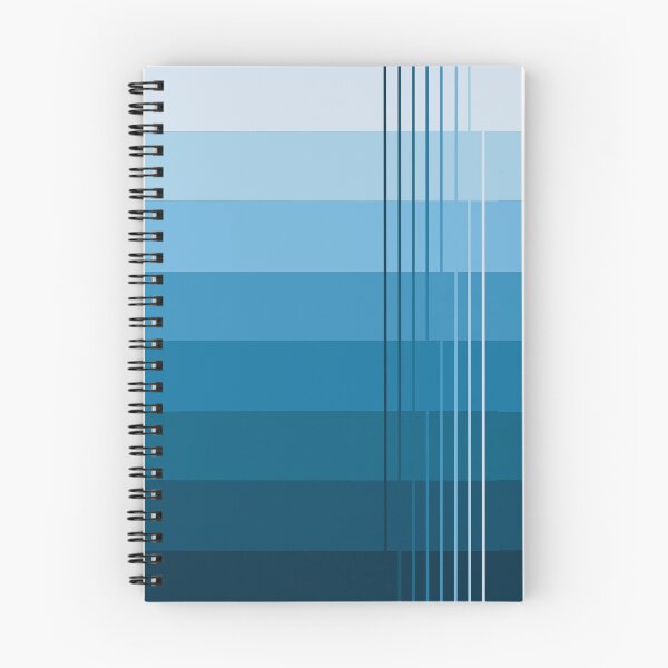 Item preview, Simple design from shades from light to dark azure designed and sold by Cherevan.