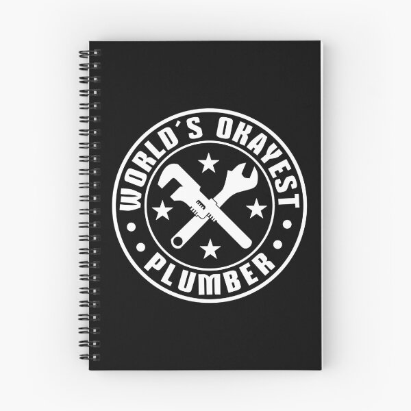 Item preview, World's Okayest Plumber - Funny Vintage Badge Crossed Tools designed and sold by Dmetalx Art Apparel.