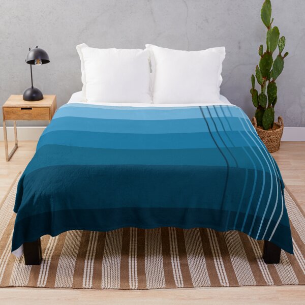 Item preview, Simple design from shades from light to dark azure designed and sold by Cherevan.