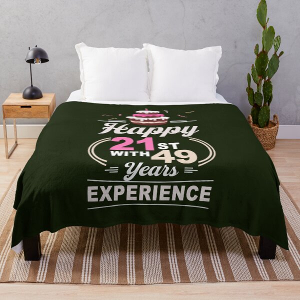 Item preview, Happy 21st with 49 Years Experience 70th Funny Birthday designed and sold by FernaRoje.