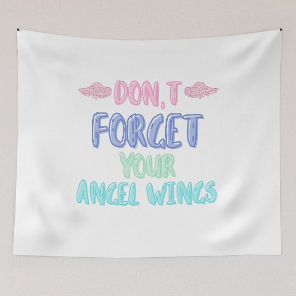 Item preview, Don’t forget your angel wings designed and sold by BritishDelights.